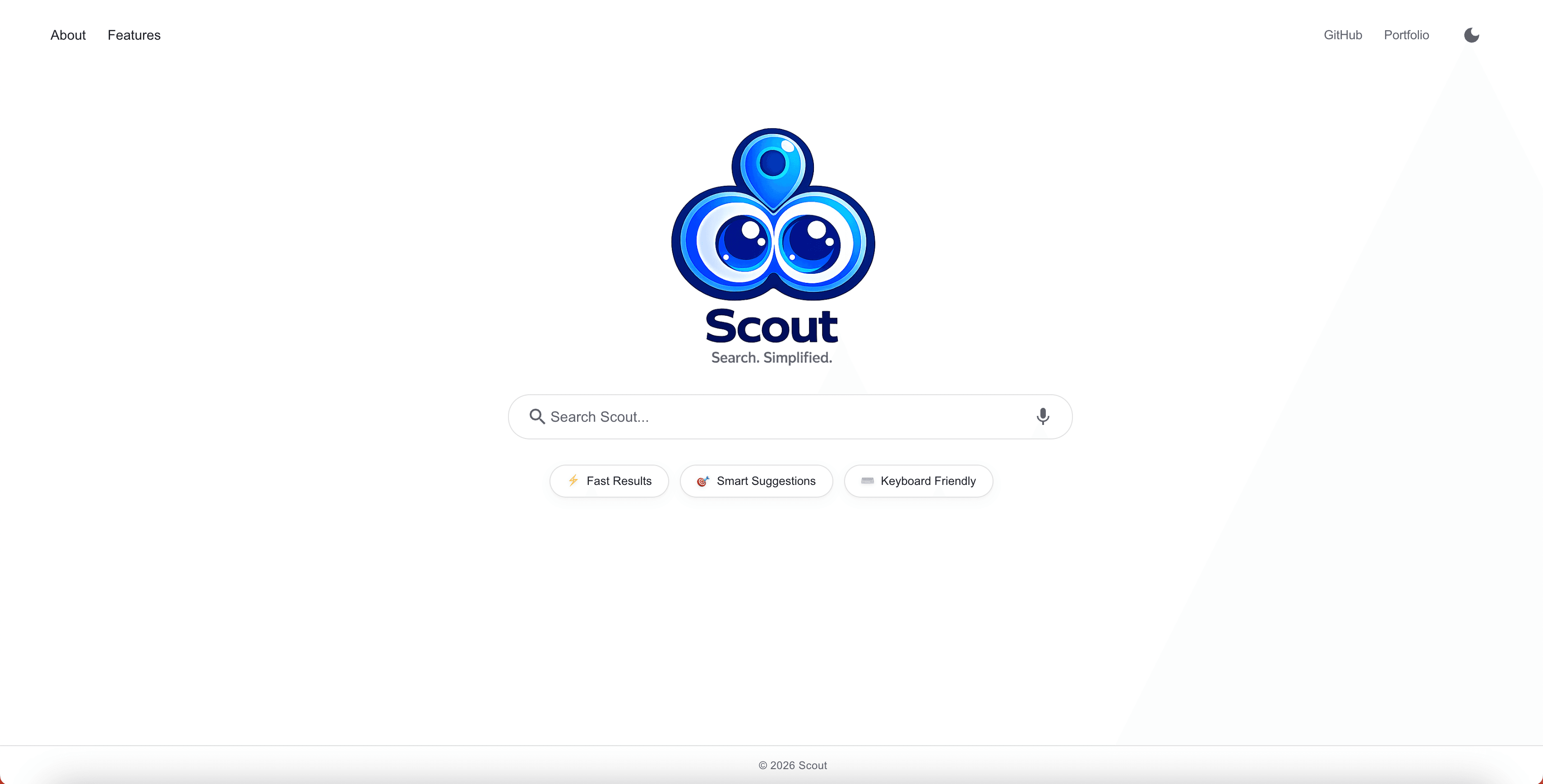 Scout – Search Simplified